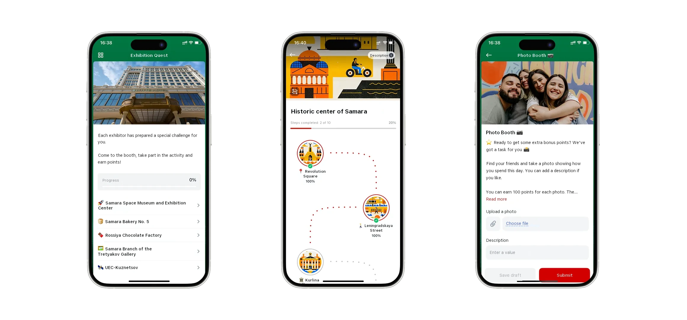 Event Rocks event platform, Tasks and quests