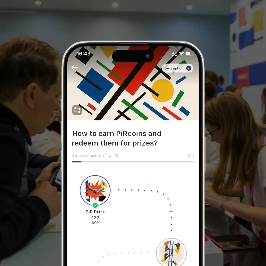 PIR Development Practices, app screenshot