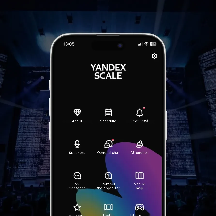 Yandex Scale, app screenshot